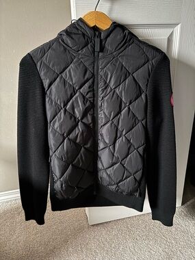 Canada Goose HyBridge® down-paneled wool jacket